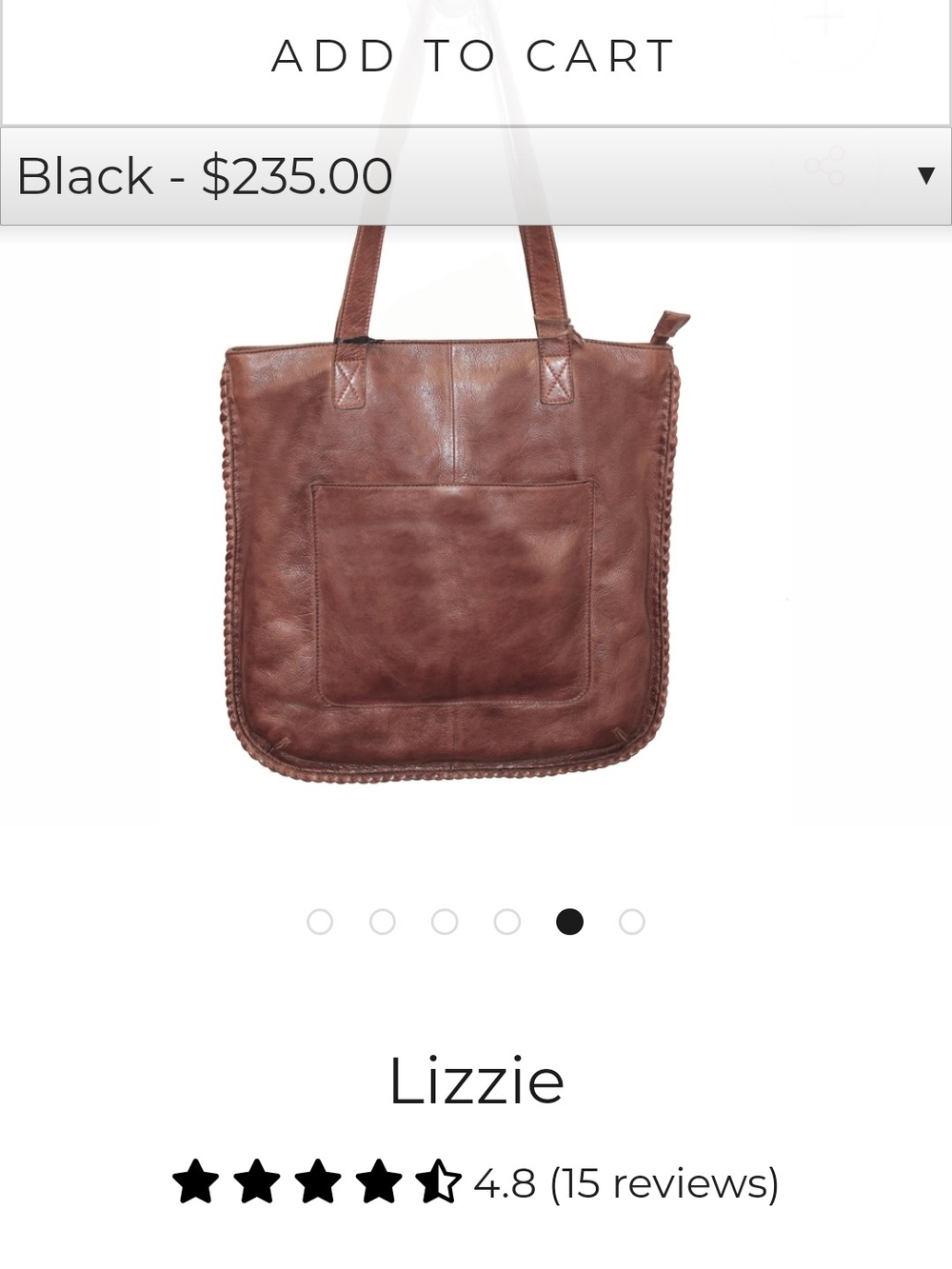 Leather Bag - Brown
